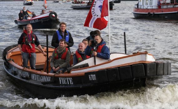 FIETE mit Gästen auf Paradefahrt