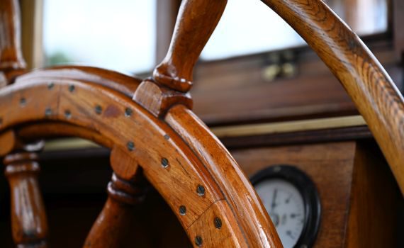 TIGER Steuerrad Holz