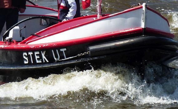 STEK UT in voller Fahrt