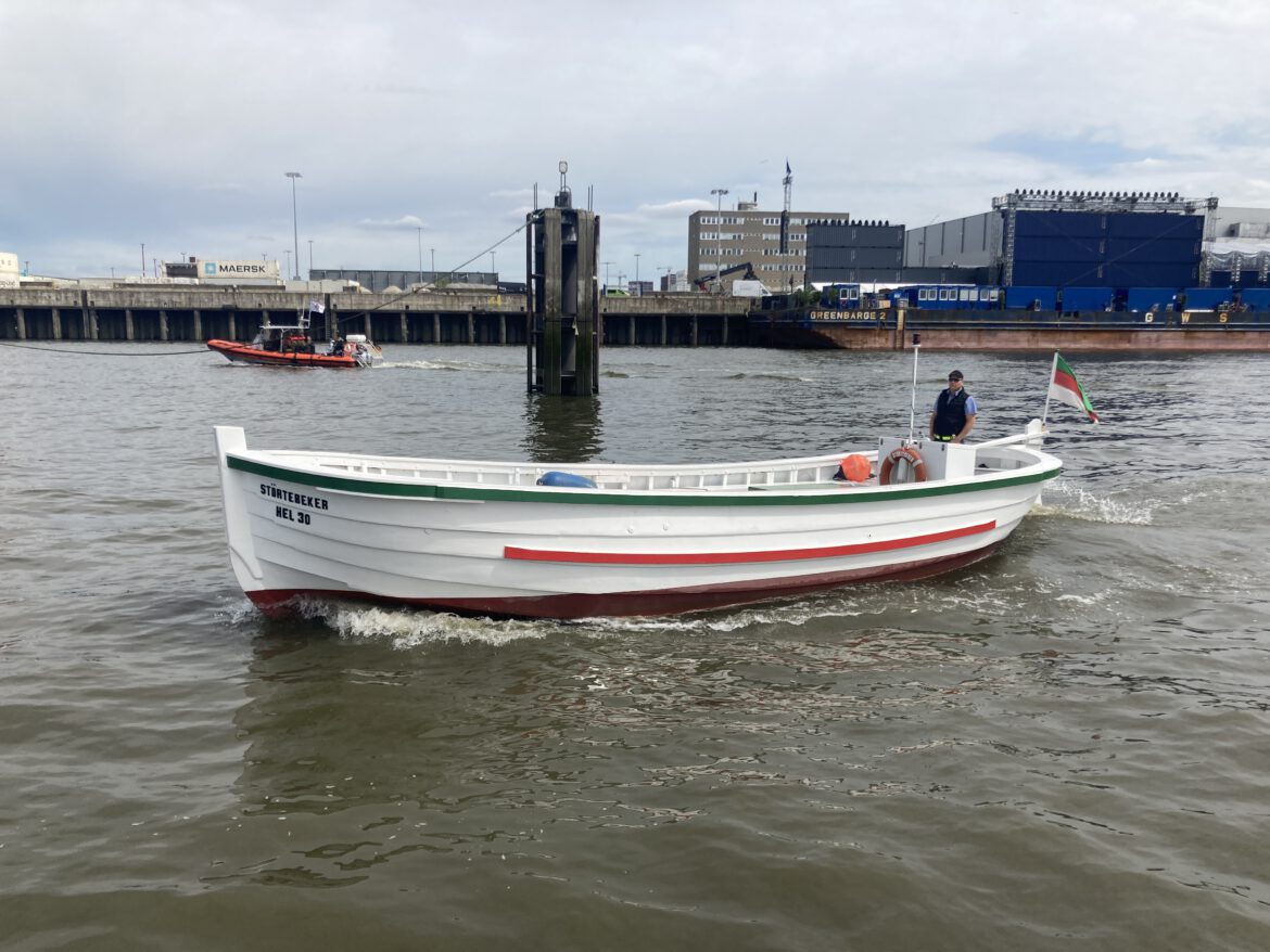 Börteboot aus Helgoland