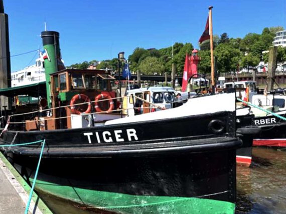 Dampfschlepper Tiger, Museumshafen Oevelgönne, Hamburg