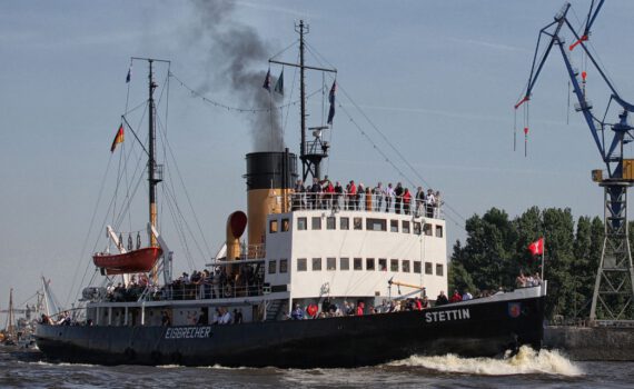 Dampfeisbrecher STETTIN, Museumshafen Oevelgönne, Hamburg
