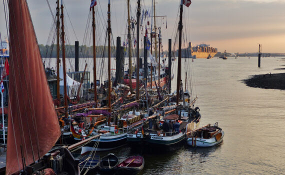 Schiffe im Museumshafen